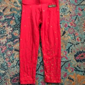 Matilda Jane holiday star leggings